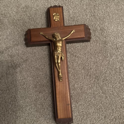 Crucifix cross with sliding - with,
